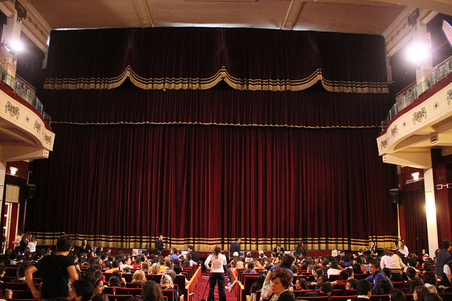 Il palco del Teatro Al Massimo